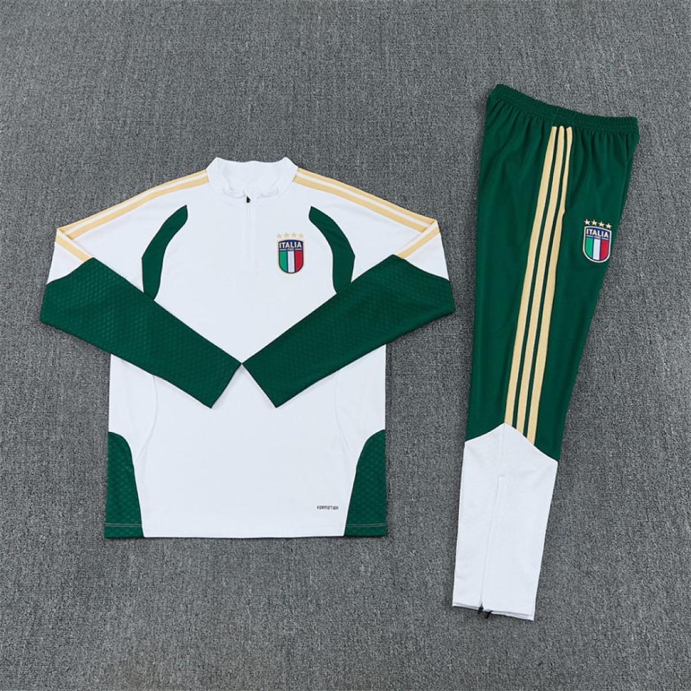 2026 Italy Half zip training suit set