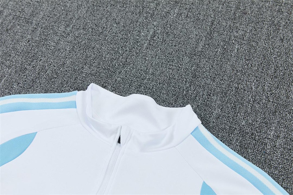 2026 FIFA World Cup  Argentina Half zip training suit set