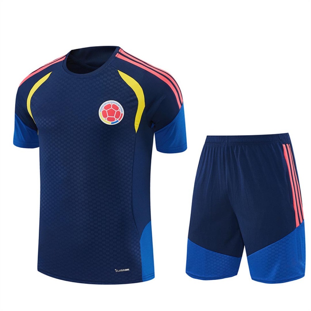 2026 FIFA World Cup Colombia Training clothes suit Short sleeve Fan version