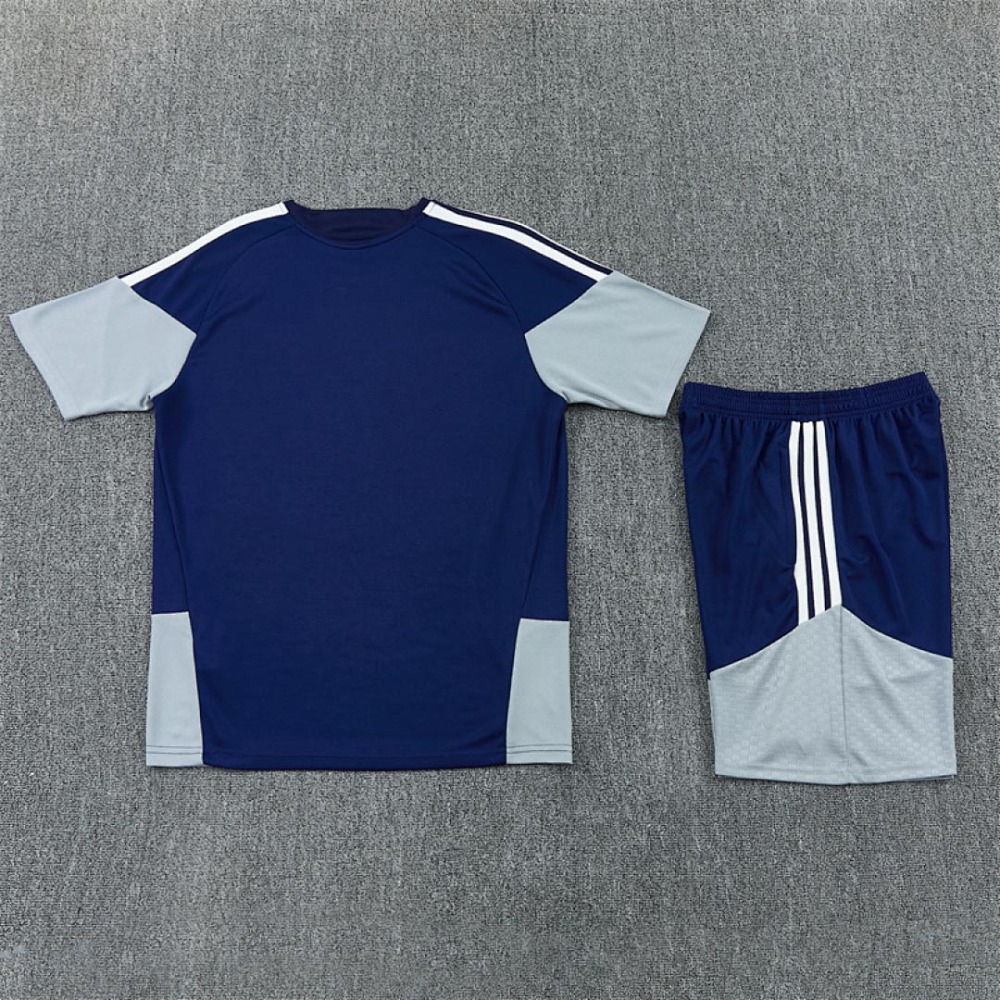 2627 Real Madrid CF Training clothes suit Short sleeve Fan version