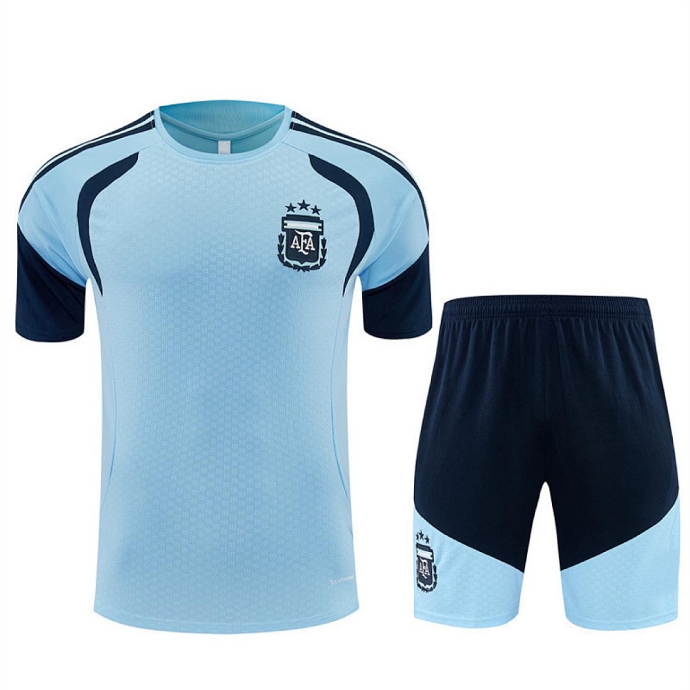 2026 FIFA World Cup Argentina Training clothes suit Short sleeve Fan version
