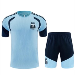 2026 FIFA World Cup Argentina Training clothes suit Short sleeve Fan version