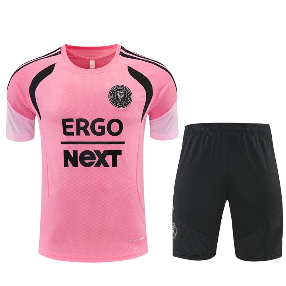 2627 Inter Miami CF Training clothes suit Short sleeve Fan version