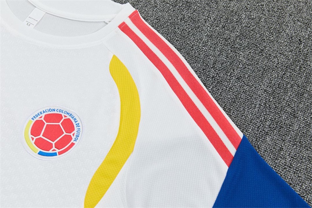 2026 FIFA World Cup Colombia Training clothes suit Short sleeve Fan version