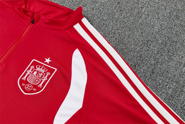 2026 FIFA World Cup Spain Half zip training suit set