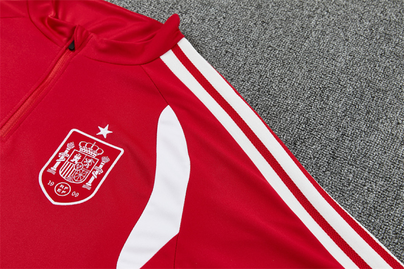 2026 FIFA World Cup Spain Half zip training suit set