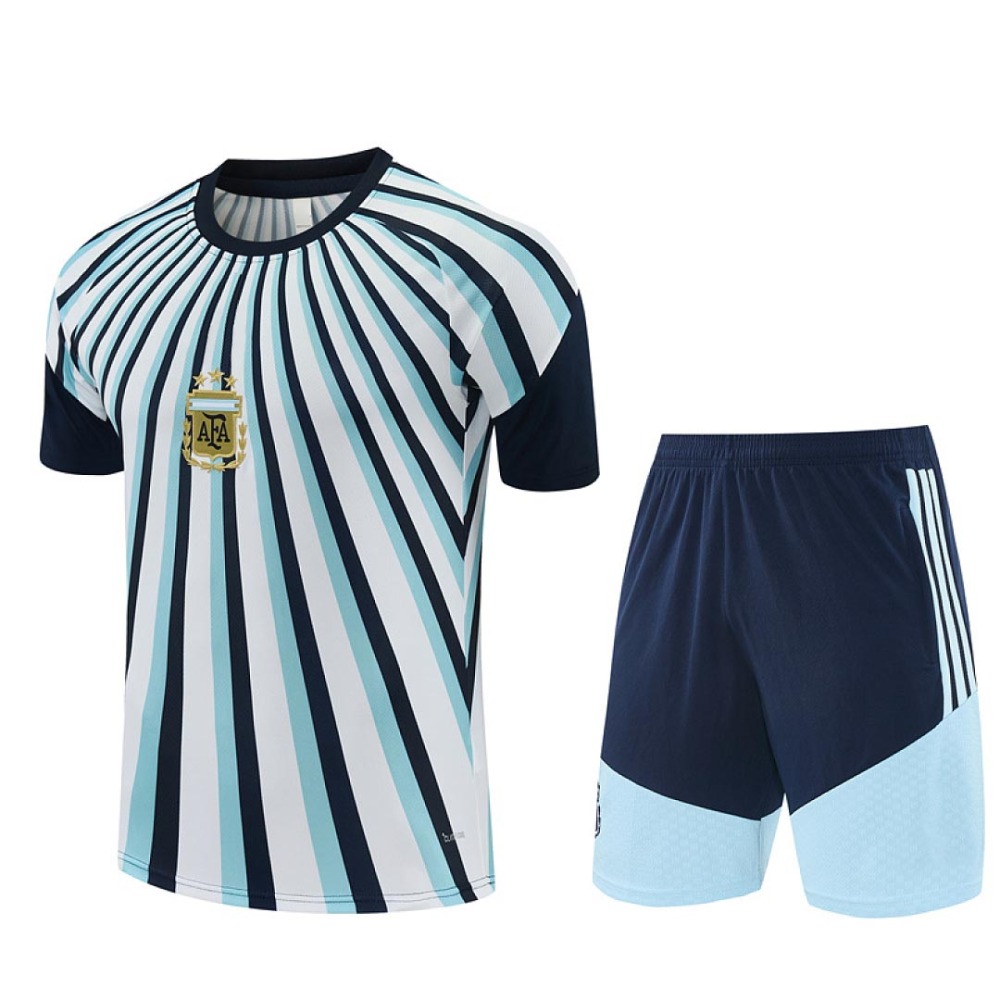 2026 FIFA World Cup Argentina Training clothes suit Short sleeve Fan version