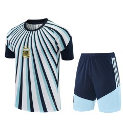2026 FIFA World Cup Argentina Training clothes suit Short sleeve Fan version