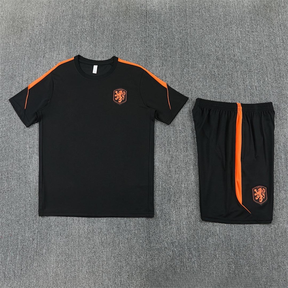 2026 FIFA World Cup Netherlands Training clothes suit Short sleeve Fan version