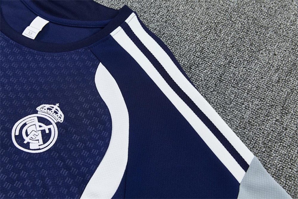 2627 Real Madrid CF Training clothes suit Short sleeve Fan version
