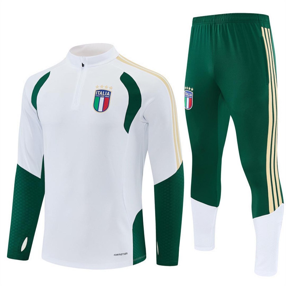2026 Italy Half zip training suit set