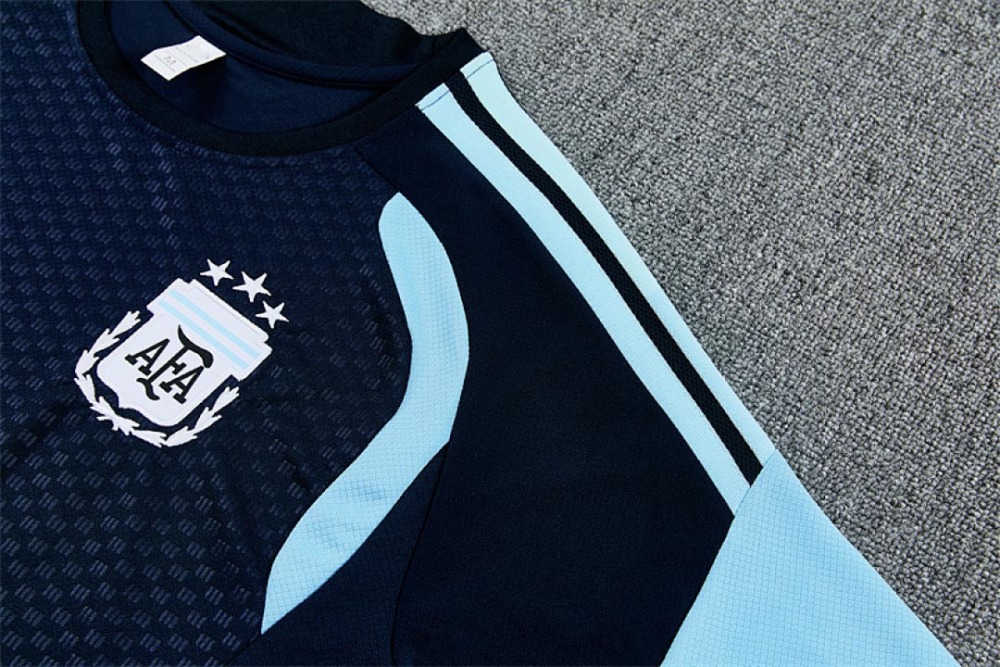 2026 FIFA World Cup Argentina Training clothes suit Short sleeve Fan version