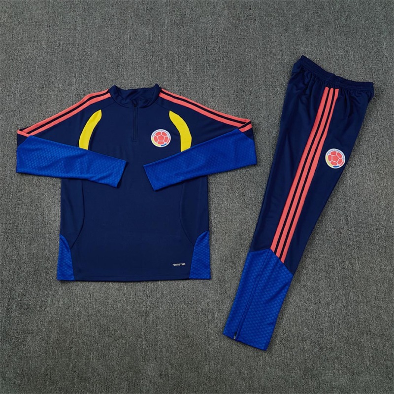 2026 FIFA World Cup Colombia Half zip training suit set