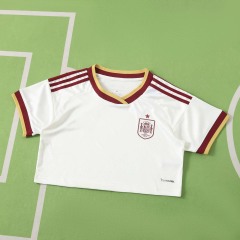 2026 FIFA World Cup Spain away Cropped Jersey
