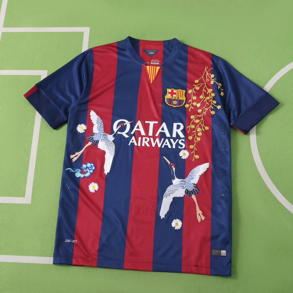 1415 season Futbol Club Barcelona home embroidery Fan version