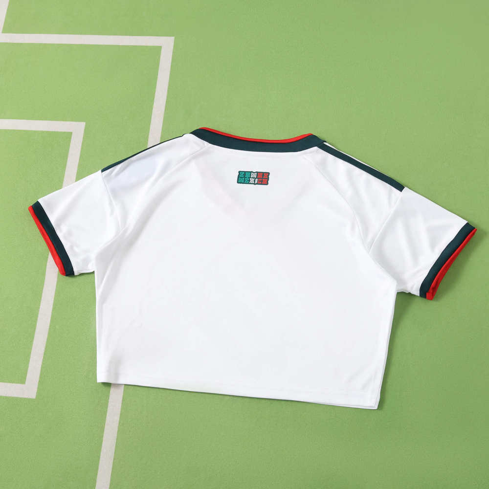 2026 FIFA World Cup Mexico away Cropped Jersey