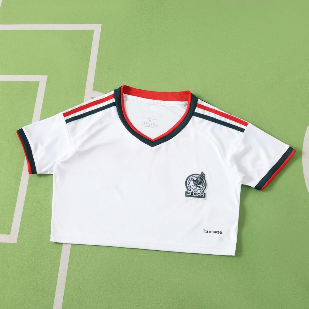 2026 FIFA World Cup Mexico away Cropped Jersey
