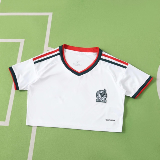 2026 FIFA World Cup Mexico away Cropped Jersey