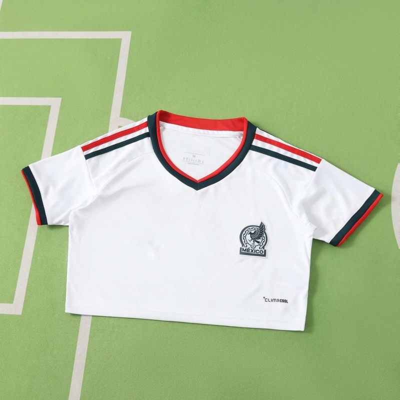 2026 FIFA World Cup Mexico away Cropped Jersey