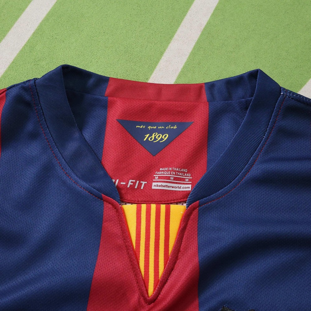 1415 season Futbol Club Barcelona home embroidery Fan version