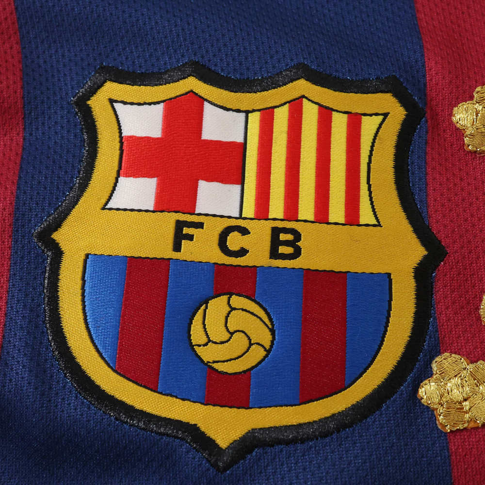 1415 season Futbol Club Barcelona home embroidery Fan version
