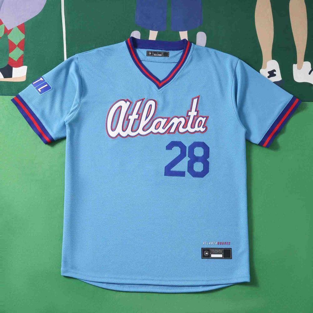 2627 MLB Atlanta Braves 28#OLSON