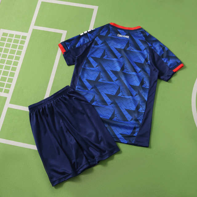 2026 FIFA World Cup Cape Verde home Kids kit