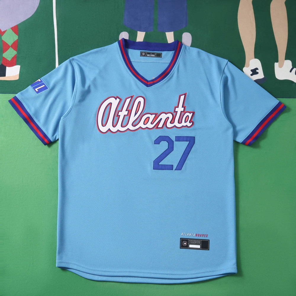 2627 MLB Atlanta Braves 27#RILEY