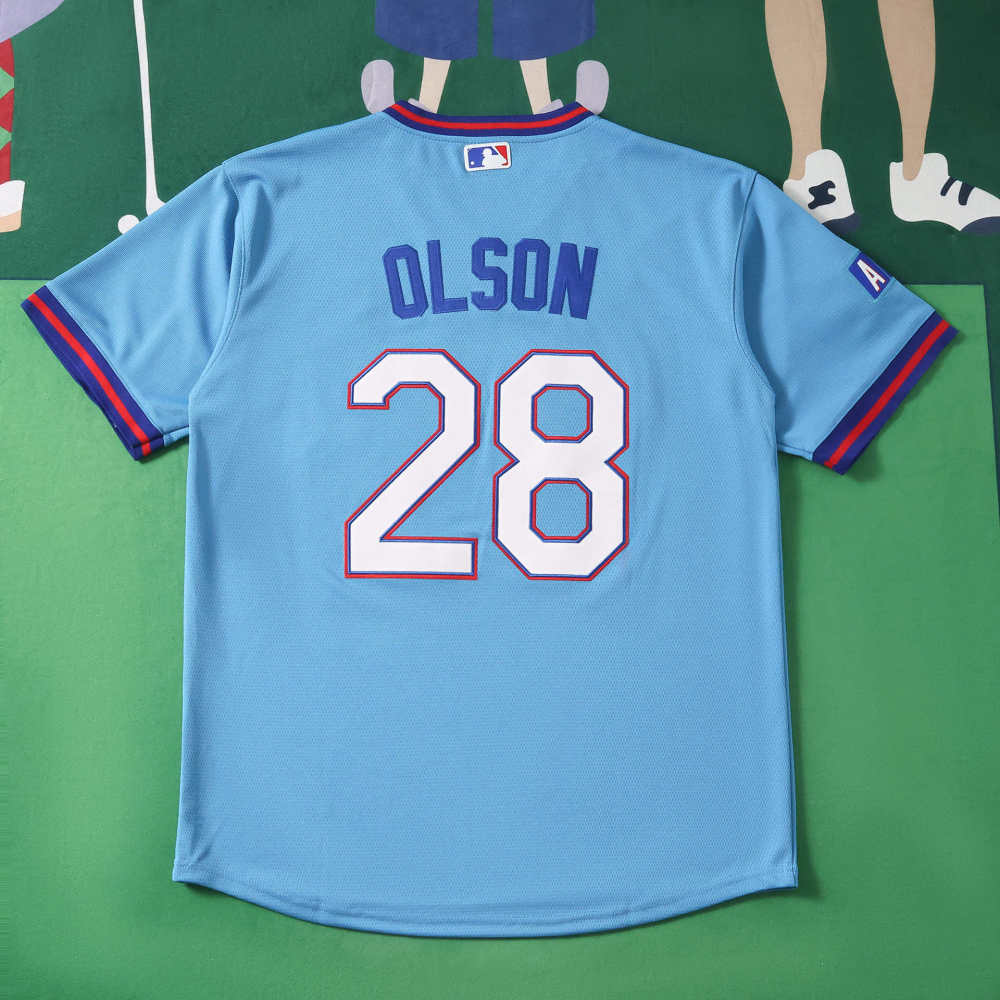 2627 MLB Atlanta Braves 28#OLSON