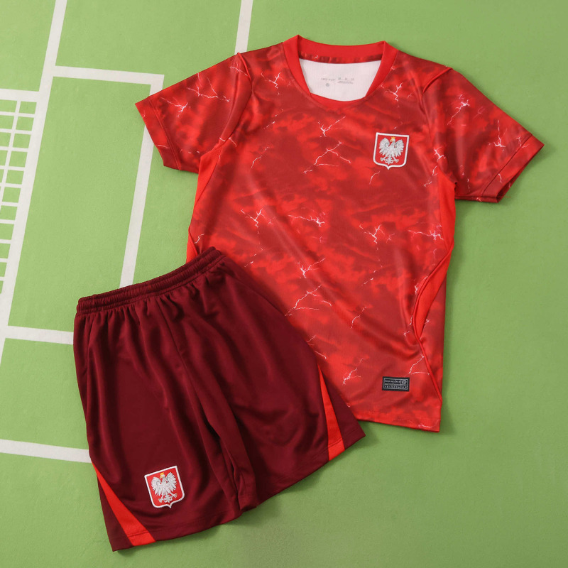 2026 Poland away Kids kit