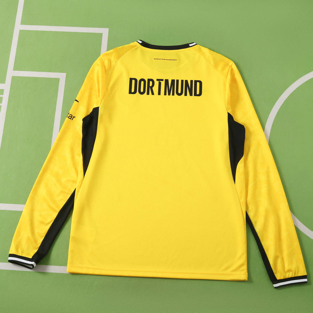 2627 season Borussia Dortmund home Long sleeved Fan version