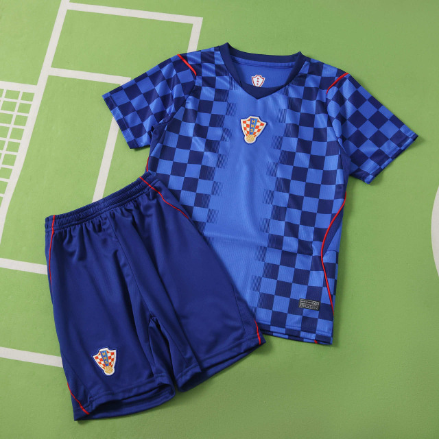 2026 FIFA World Cup Croatia away Kids kit