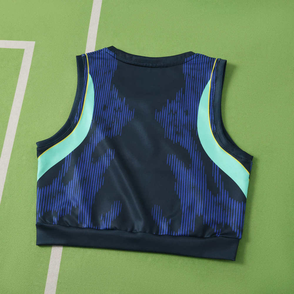 2026 FIFA World Cup Brazil away Cropped Jersey vest