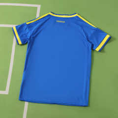 2026 Ukraine away Kids kit