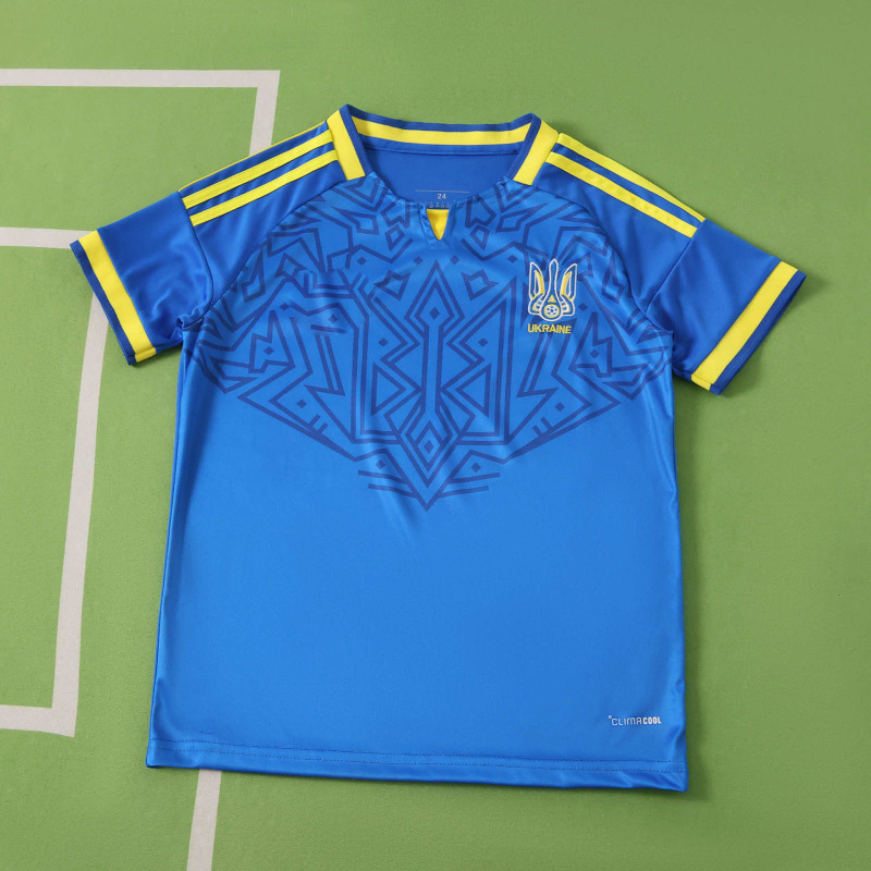 2026 Ukraine away Kids kit