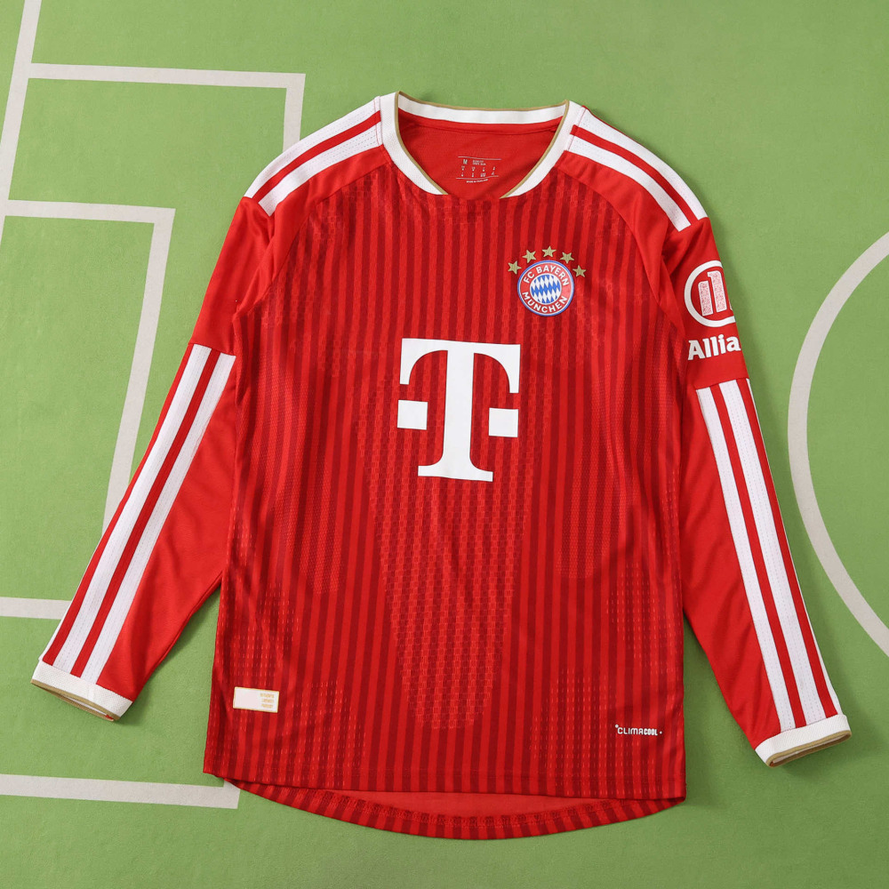 2627 season Fußball-Club Bayern München home Long sleeve Player version