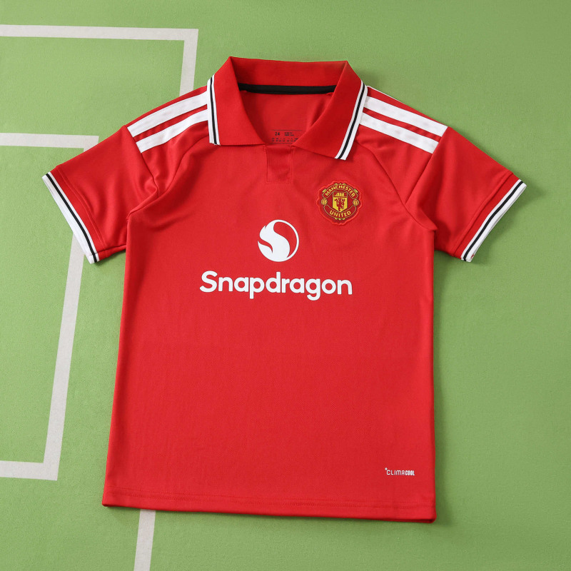 2627 season Manchester United F.C. home Kids kit