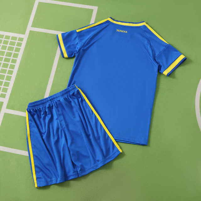 2026 Ukraine away Kids kit