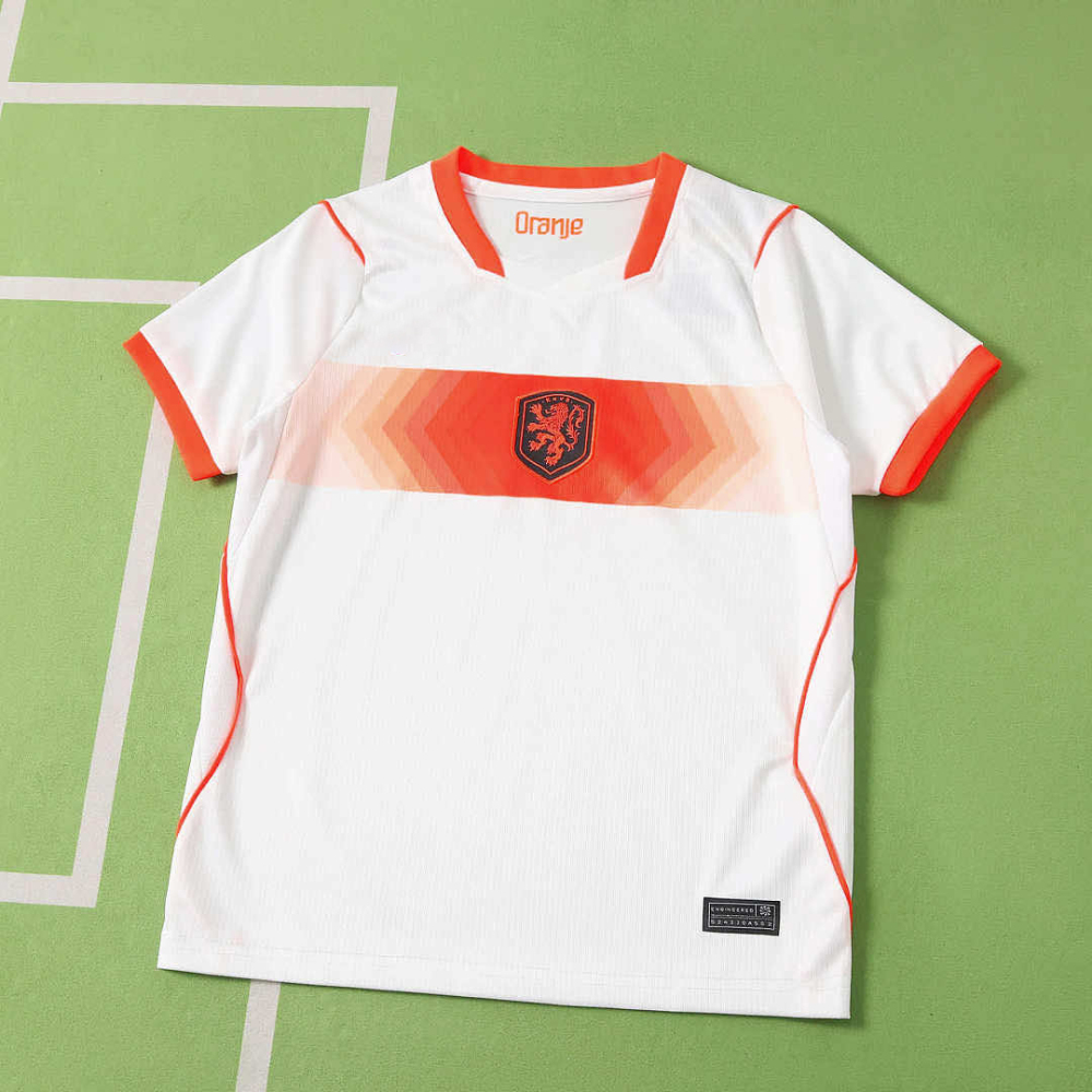 2026 FIFA World Cup Netherlands away Kids kit