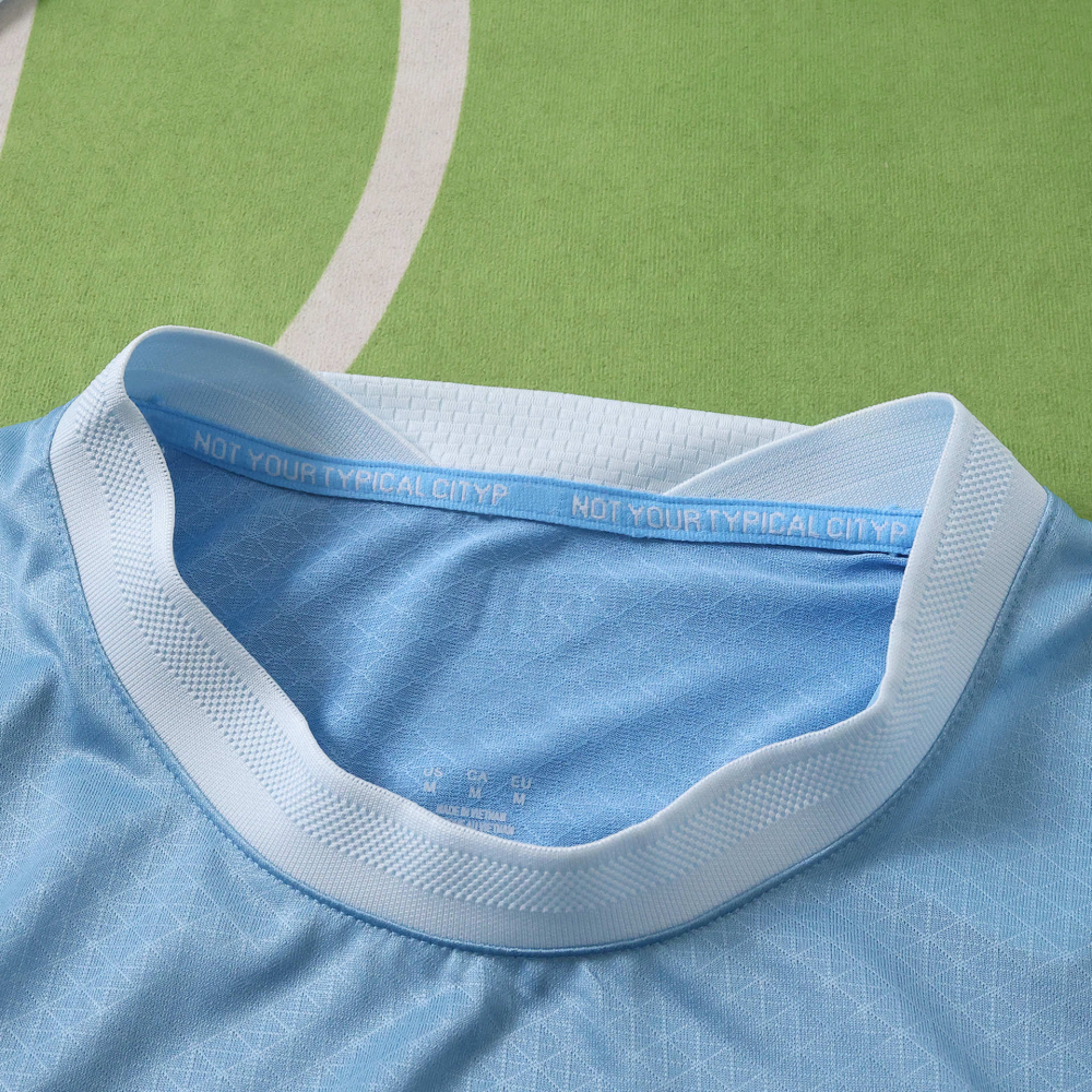 Manchester City Authentic Home Jersey Long Sleeve 2026/27 With SPECIAL EDITION Printing