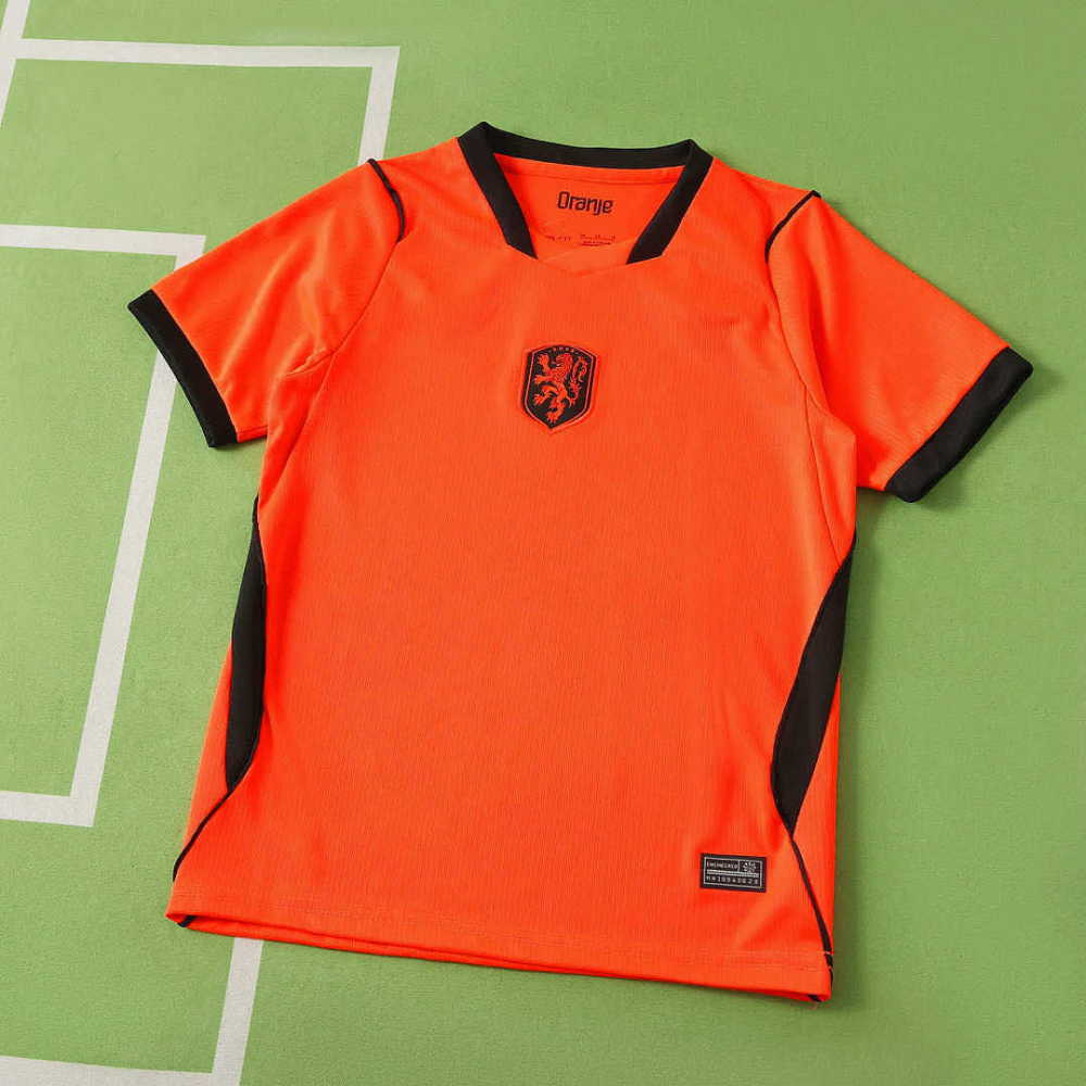 2026 FIFA World Cup Netherlands home Kids kit