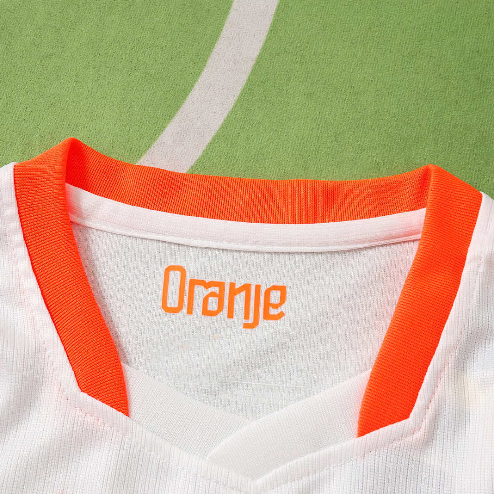 2026 FIFA World Cup Netherlands away Kids kit