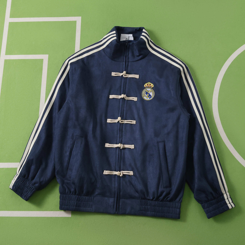 2627 Real Madrid CF traditional Chinese garments windbreaker