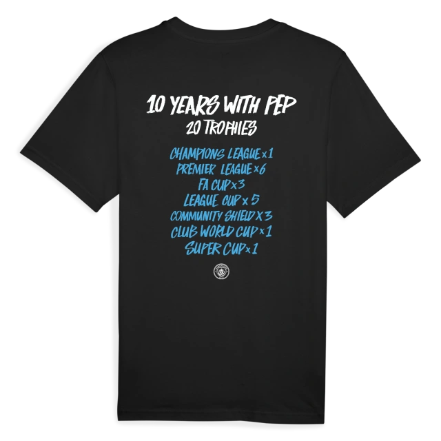 Manchester City Pep Game Changer Adults T-shirt