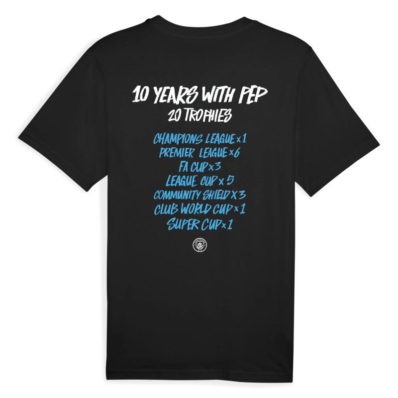 Manchester City Pep Game Changer Adults T-shirt
