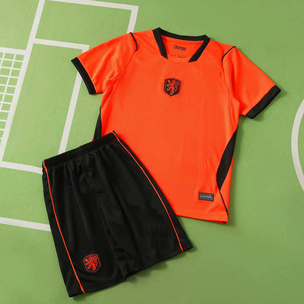 2026 FIFA World Cup Netherlands home Kids kit