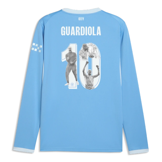 Manchester City Authentic Home Jersey Long Sleeve 2026/27 With SPECIAL EDITION Printing