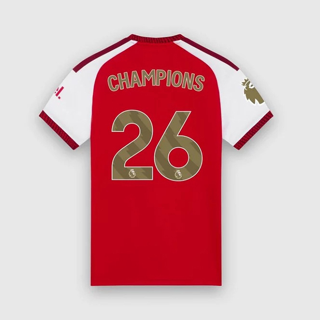 2627 season Arsenal Womens Premier League Champions Home Shirt