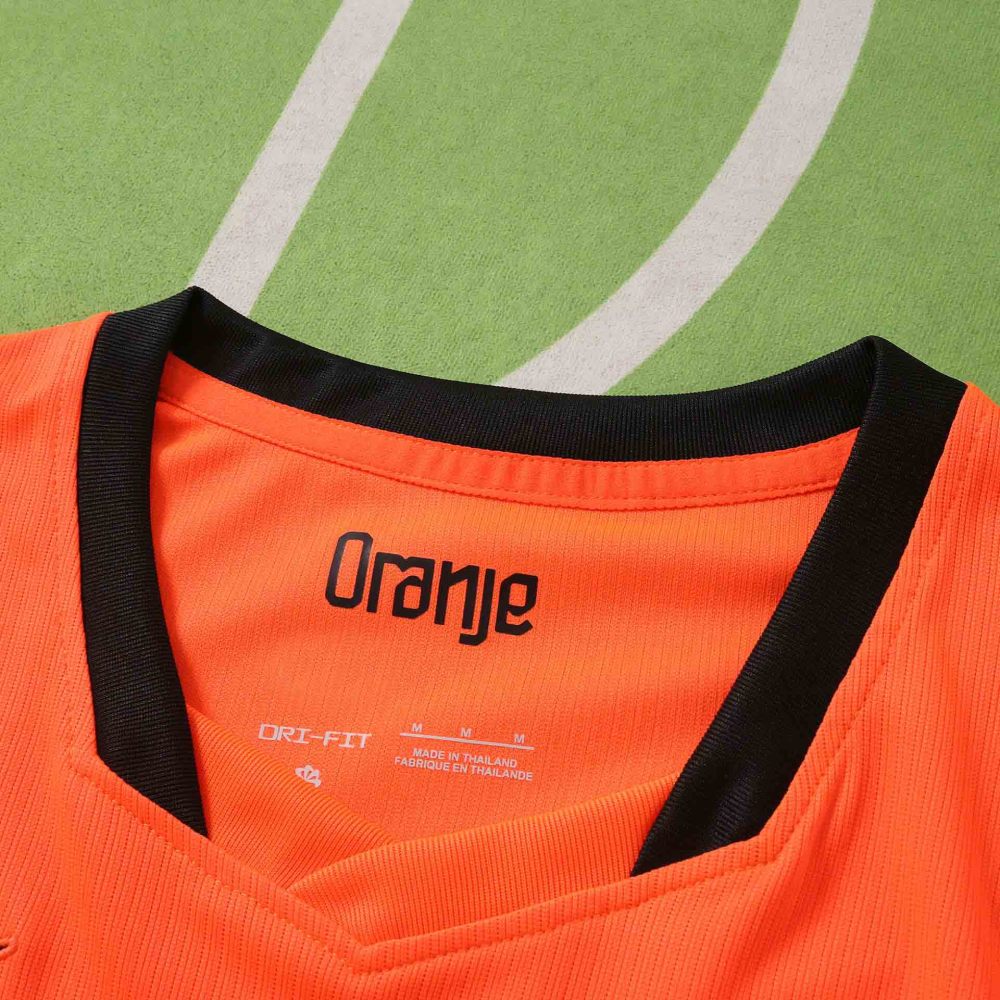 2026 FIFA World Cup Netherlands home Long sleeves Fan version