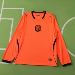 2026 FIFA World Cup Netherlands home Long sleeves Fan version